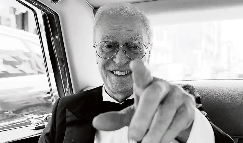 Michael Caine, reconocido actor británico. Foto: difusión