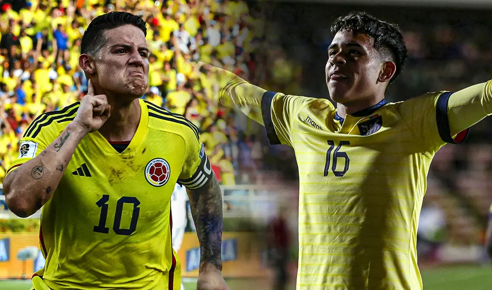 Colombia vs. Ecuador: la selección cafetera quiere volver a una Copa del Mundo después de dos ediciones ausente. Foto: composición LR/EFE