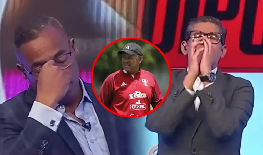 Percy Olivares y Erick Osores analizaron el partido entre Perú y Chile por Eliminatorias 2026. Foto: composición LR/captura ESPN