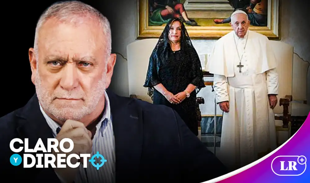 Cancillería difundió imagen de Dina Boluarte y el papa Francisco. Foto: La República/Fabrizio Oviedo Cancillería difundió imagen de Dina Boluarte y el papa Francisco. Foto: La República/Fabrizio Oviedo
