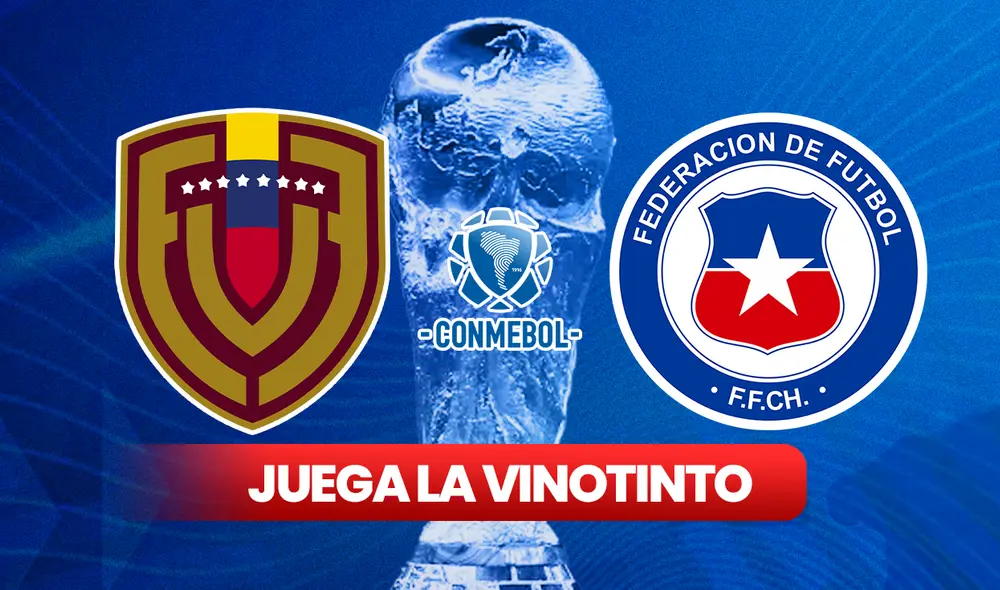 La Vinotinto lleva 2 victorias, un empate y una derrota en las Eliminatorias 2026. Foto: composición LR/Freepik/Conmebol. Video: La Vinotinto TV La Vinotinto lleva 2 victorias, un empate y una derrota en las Eliminatorias 2026. Foto: composición LR/Freepik/Conmebol. Video: La Vinotinto TV