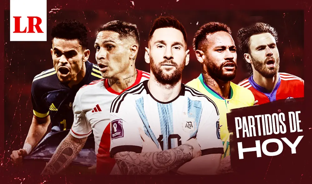 Revisa los partidos de hoy, martes 17 de octubre, y cómo ver la jornada completa de las Eliminatorias Sudamericanas 2026. Foto: composición/La República Revisa los partidos de hoy, martes 17 de octubre, y cómo ver la jornada completa de las Eliminatorias Sudamericanas 2026. Foto: composición/La República