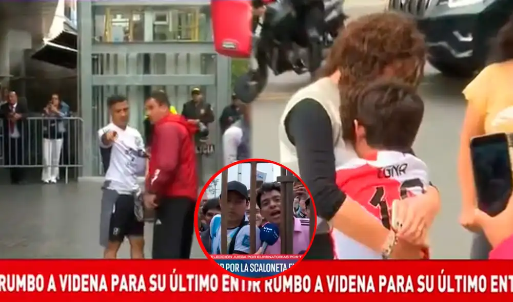 Perú vs. Argentina se enfrentan por las Eliminatorias 2026 y los hinchas alentaron a la Bicolor. Foto: composición GLR