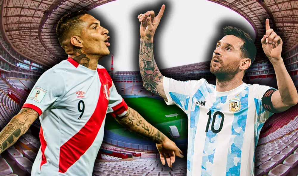 Perú vs. Argentina viven realidades distintas: la Bicolor es penúltima y la Albiceleste es líder. Foto: composición GLR