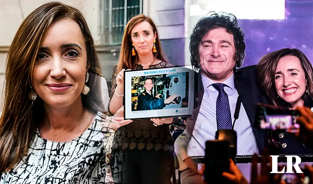 Victoria Villarruel es la nieta, hija y sobrina de integrantes de las Fuerzas Armadas de Argentina. Foto: composición de Fabrizio Oviedo/TN/EFE/AFP Victoria Villarruel es la nieta, hija y sobrina de integrantes de las Fuerzas Armadas de Argentina. Foto: composición de Fabrizio Oviedo/TN/EFE/AFP