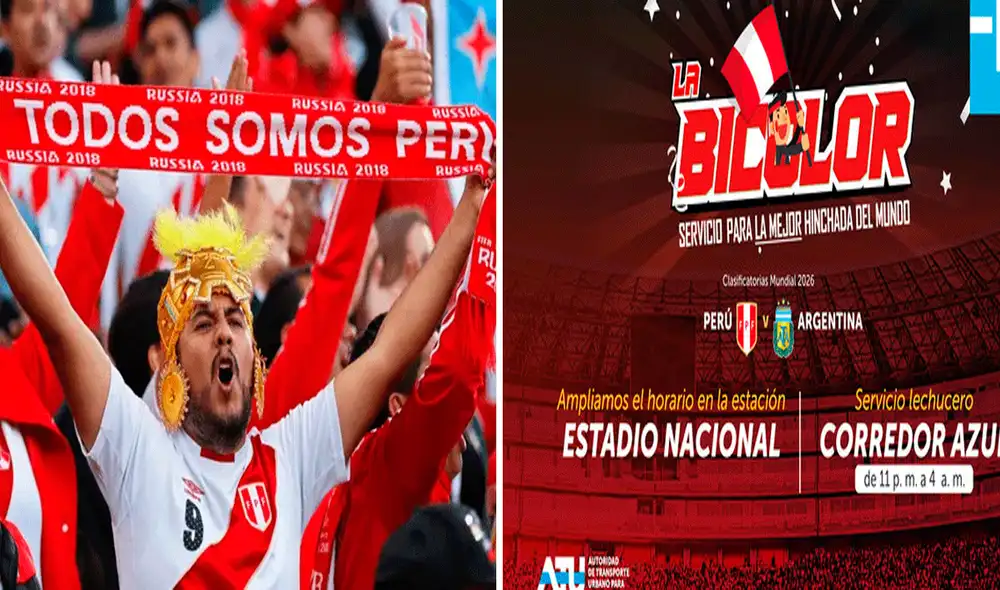 Hinchas podrán retornar de forma segura a sus casas. Foto: composición LR/ATU