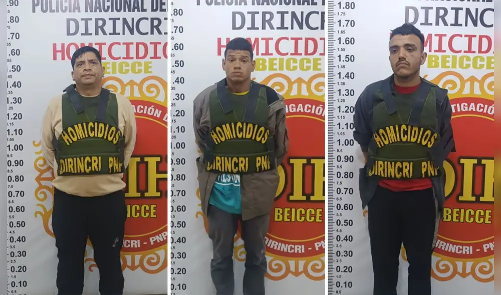 Extorsionadores se llevaban S/1.500 al día. Foto: PNP Extorsionadores se llevaban S/1.500 al día. Foto: PNP