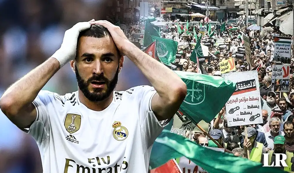 El futbolista Karim Benzema ha sido critico del actuar de Israel sobre la Franja de Gaza. Foto: composición LR