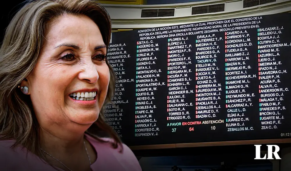 Moción de vacancia contra Dina Boluarte tendría que verse en el siguiente Pleno, en el que se pondrá a votación su admisión. Foto: composición de Jazmin Ceras/La República Moción de vacancia contra Dina Boluarte tendría que verse en el siguiente Pleno, en el que se pondrá a votación su admisión. Foto: composición de Jazmin Ceras/La República