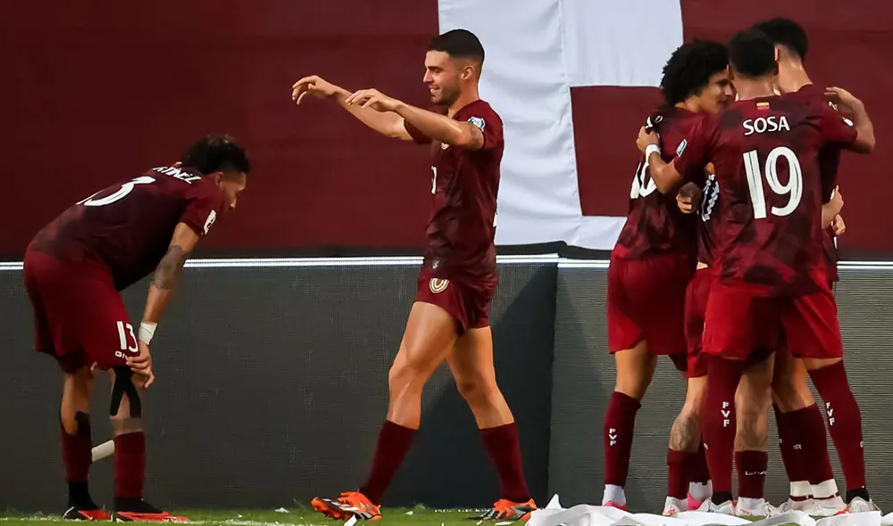 Venezuela alcanza dos victorias en las eliminatorias sudamericanas 2026. Foto: EFE
