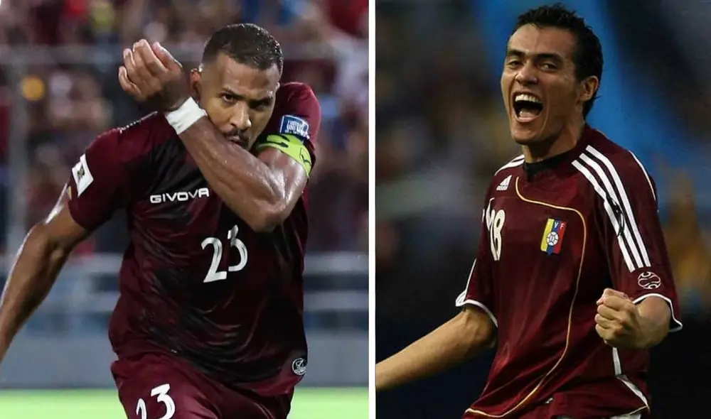 Rondón es a la par el máximo goleador de la selección venezolana en la tabla general. Foto: composiciónLR