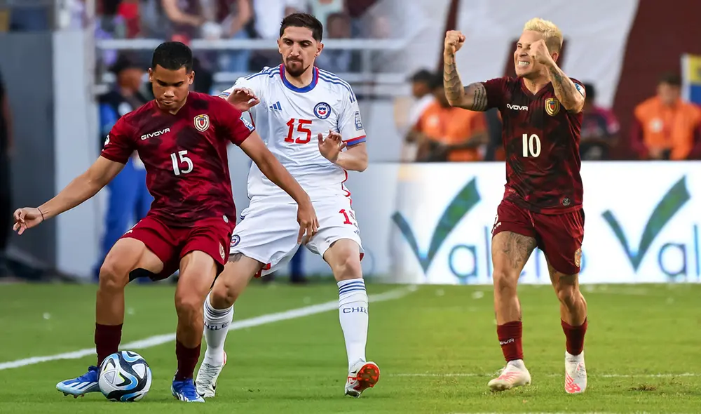 Los goles de Venezuela llegaron por medio de Yeferson Soteldo, Salomón Rondón y Darwin Machís. Foto: composición LR/Conmebol Los goles de Venezuela llegaron por medio de Yeferson Soteldo, Salomón Rondón y Darwin Machís. Foto: composición LR/Conmebol