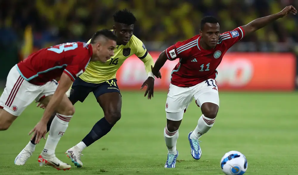 Ecuador vio frenada su racha de dos victorias consecutivas en eliminatorias. Foto: EFE Ecuador vio frenada su racha de dos victorias consecutivas en eliminatorias. Foto: EFE