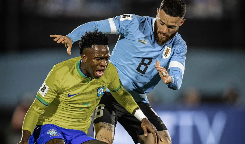 Uruguay y Brasil se enfrentaron en el Centenario. Foto: AUF Uruguay y Brasil se enfrentaron en el Centenario. Foto: AUF