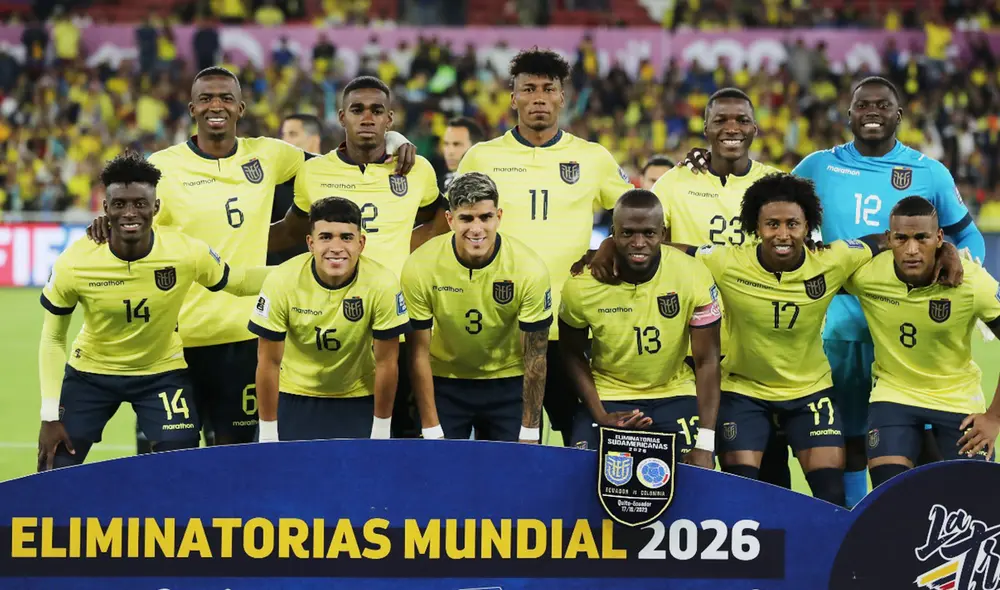 La selección de Ecuador busca su segunda clasificación consecutiva al Mundial. Foto: EFE