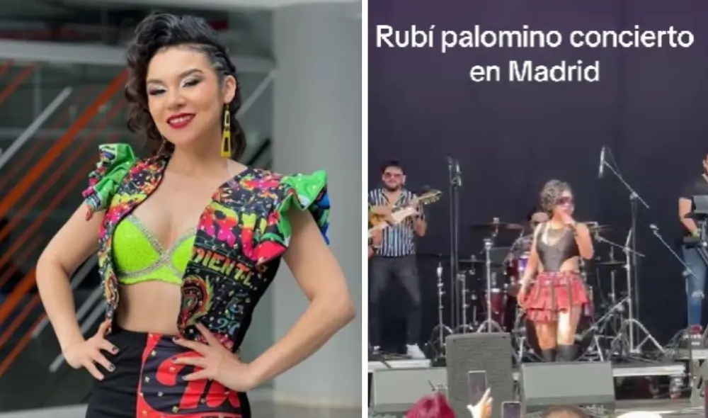 Ruby Palomino ganó 'La voz Perú' en el año 2014. Foto: Composición KR/Ruby Palomino/Instagram/Captura TikTok