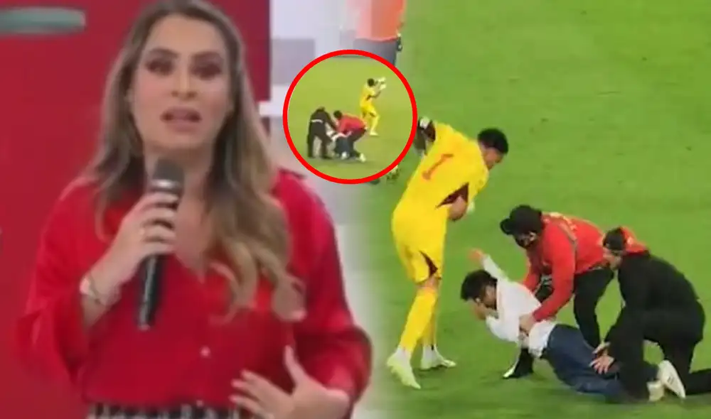 Ethel Pozo fue contundente al opinar tras la derrota de Perú ante Argentina. Foto: composición LR/captura de América TV