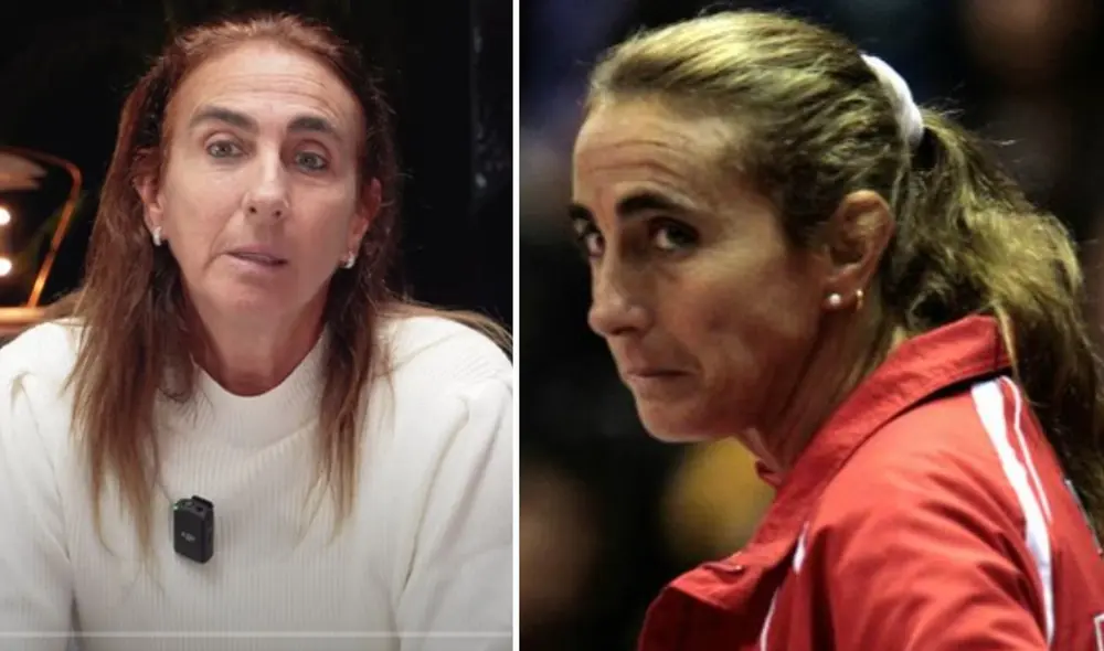 Natalia Málaga es conocida por su carácter explosivo dentro y fuera de las canchas de vóley. Foto: composición LR/captura YouTube/difusión
