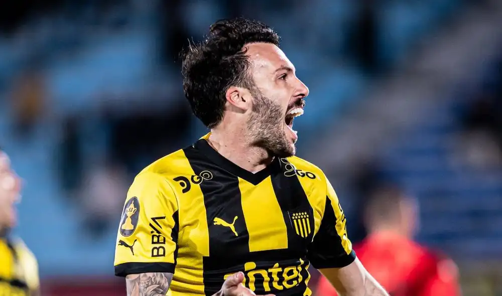 Sebastián Rodríguez fue la gran figura tras anotar un doblete. Foto: X/OficialCAP Sebastián Rodríguez fue la gran figura tras anotar un doblete. Foto: X/OficialCAP