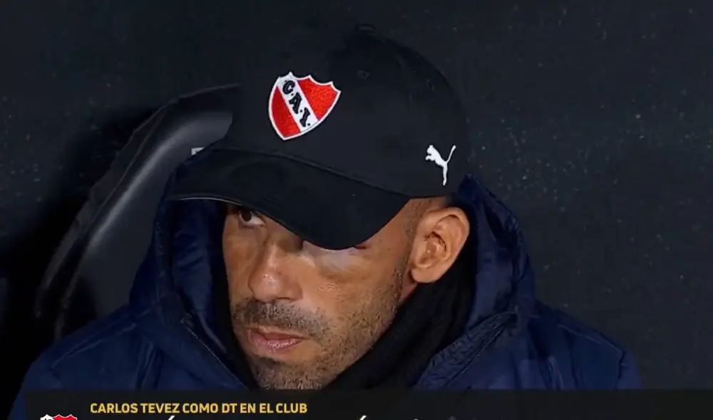 Carlos Tevez asistió al encuentro de Independiente ante Barracas Central. Foto: captura/TNT Sports Carlos Tevez asistió al encuentro de Independiente ante Barracas Central. Foto: captura/TNT Sports