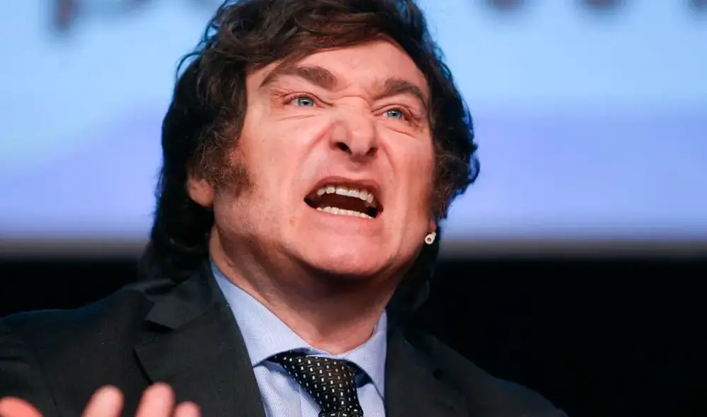 “La casta tiene miedo, la casta tiene miedo”, arengó el candidato Javier Milei durante el cierre de su campaña este miércoles 18 de octubre. Foto: Caras “La casta tiene miedo, la casta tiene miedo”, arengó el candidato Javier Milei durante el cierre de su campaña este miércoles 18 de octubre. Foto: Caras