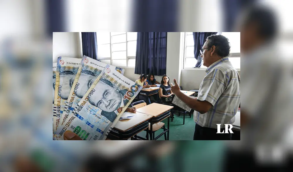 Docentes recibirán un sueldo mayor al actual. Foto: composición de Jazmin Ceras/LR