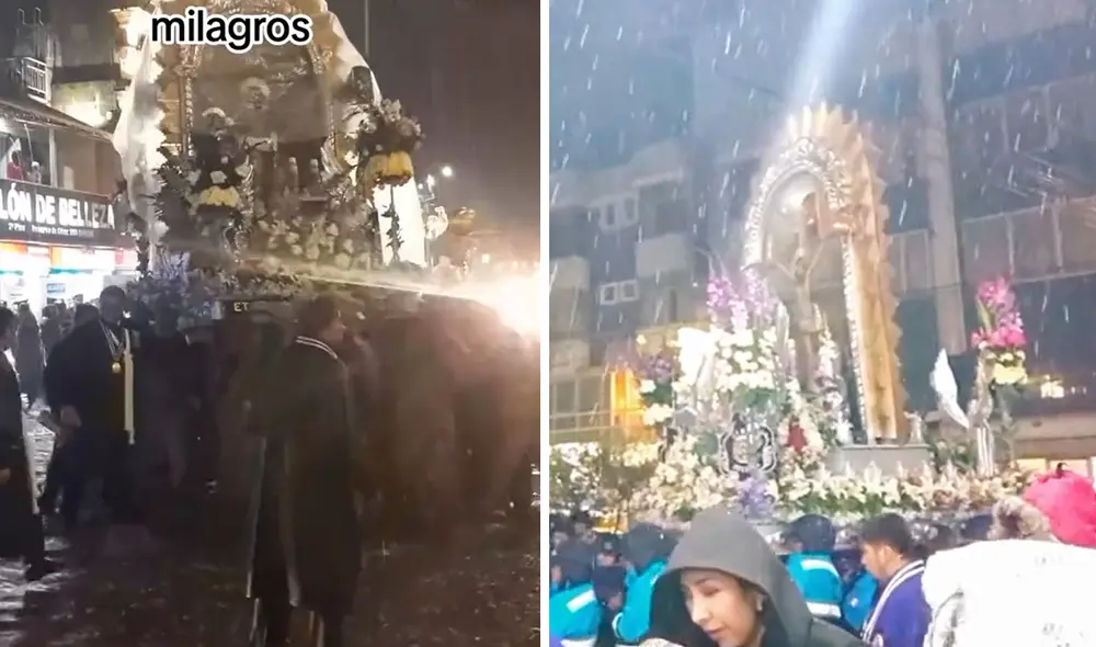 "Milagro de octubre", indicaron usuarios en redes sociales. Foto: composición LR/ Rich/TikTok