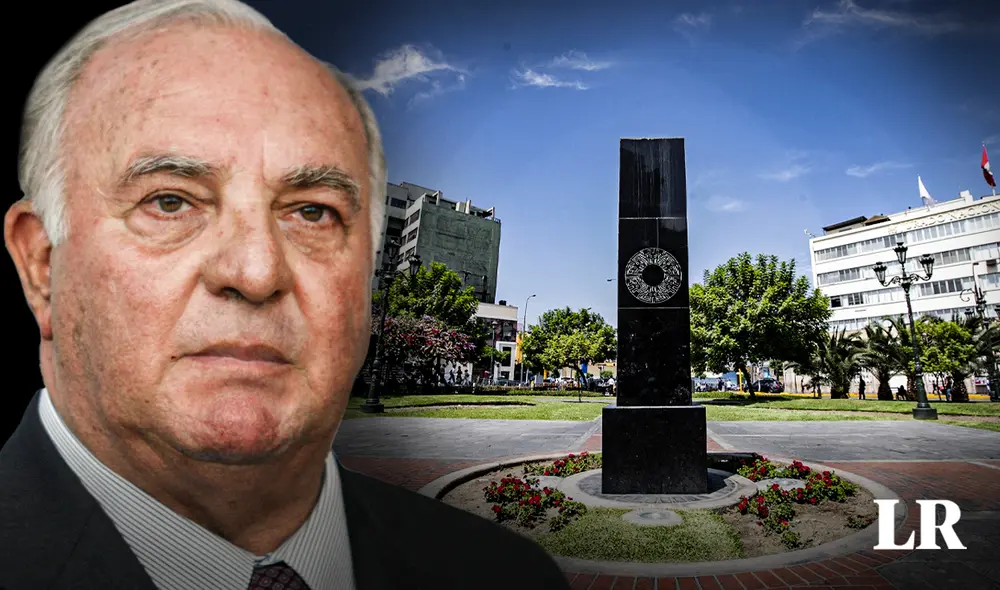 Luis Giampietri falleció el pasado 4 de octubre. Tras ello, la Municipalidad de Lima decidió renombrar la Plaza de la Democracia en su honor. Foto: composición LR/Jazmin Ceras