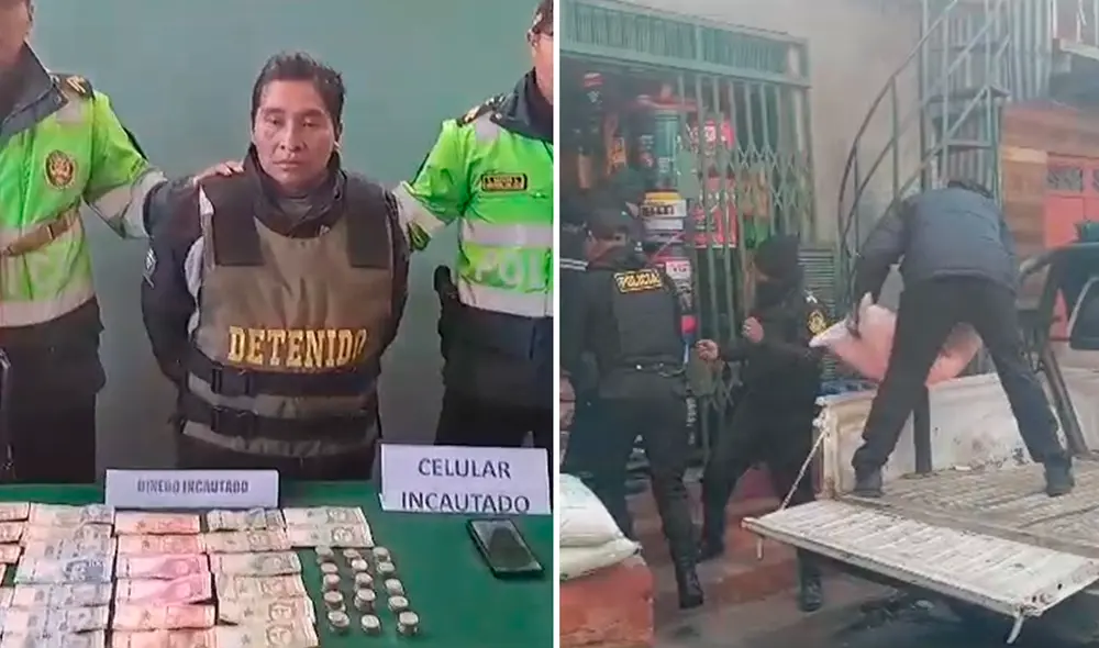 Alto mando policial señaló que el material iba a ser destinado a la minería ilegal. Foto: PNP