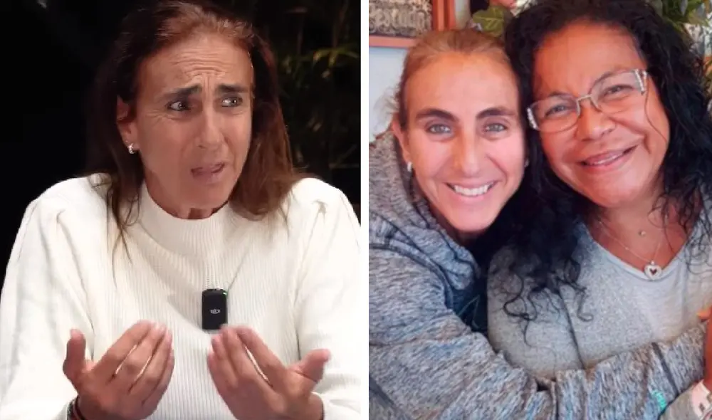 Natalia Málaga pidió respeto por la relación amical que mantenía con Eva Ayllón. Foto: composición LR/YouTube/La Linares/Facebook/Natalia Málaga