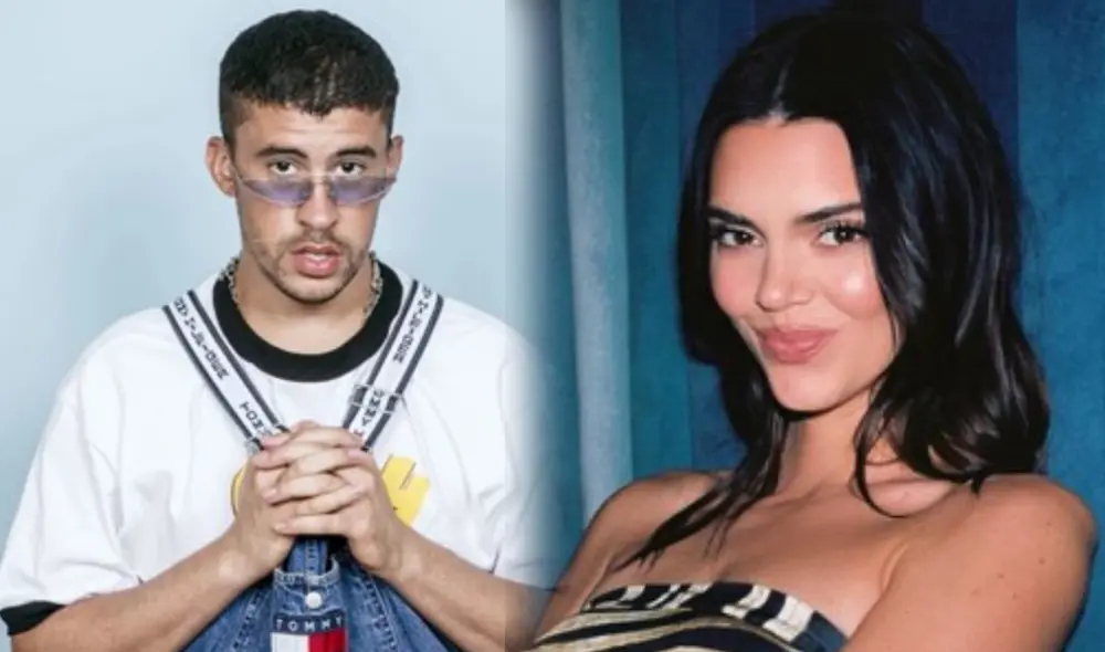 Bad Bunny y Kendall Jenner fueron captados por primera vez en un restaurante. Foto: composición LR/Instagram
