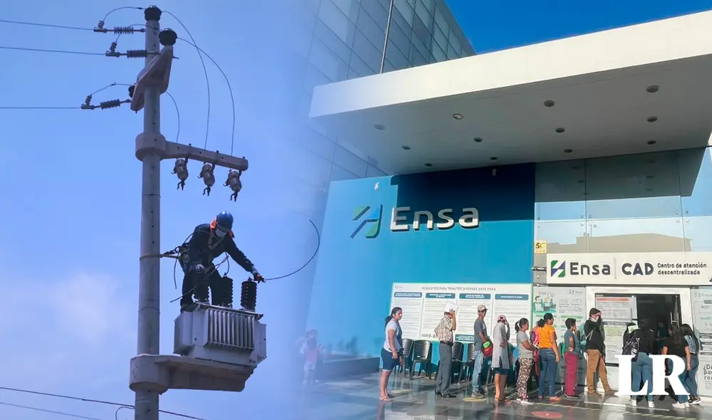 Ens aprogramó un nuevo corte de luz en la provincia de Chiclayo. Foto: composición LR Fabrizio Oviedo/ Ensa Ens aprogramó un nuevo corte de luz en la provincia de Chiclayo. Foto: composición LR Fabrizio Oviedo/ Ensa