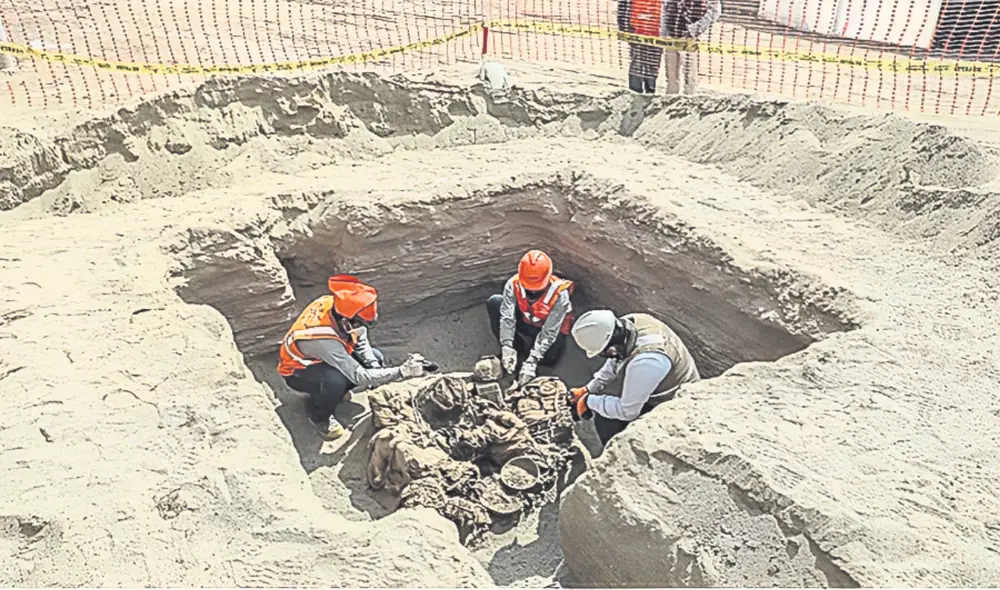 Resguardo a la nación. El CIRA es la primera línea de defensa del patrimonio arqueológico. Foto: difusión Resguardo a la nación. El CIRA es la primera línea de defensa del patrimonio arqueológico. Foto: difusión