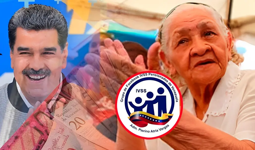 El Gobierno de Nicolás Maduro anunció el pago del IVSS. Foto: Composición LR/IVSS/Twitter.