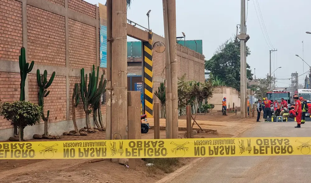 Bomberos ya se encuentran en la zona de emergencia. Foto: Rosario Rojas / La República
