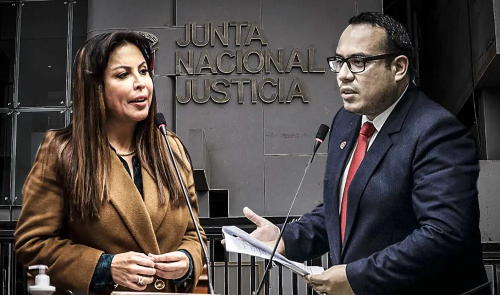 Patricia Chirinos pidió retirar el presupuesto y esto fue recogido por José Jerí, presidente de Presupuesto. (Foto composición: La República).