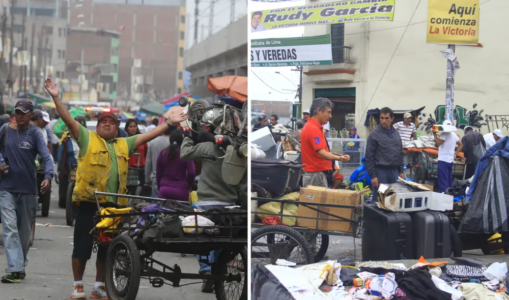 A lo largo de los años, las autoridades han intentando desalojar a los vendedores de Tacora. Foto: composición LR/La República/Luis Enrique Saldaña