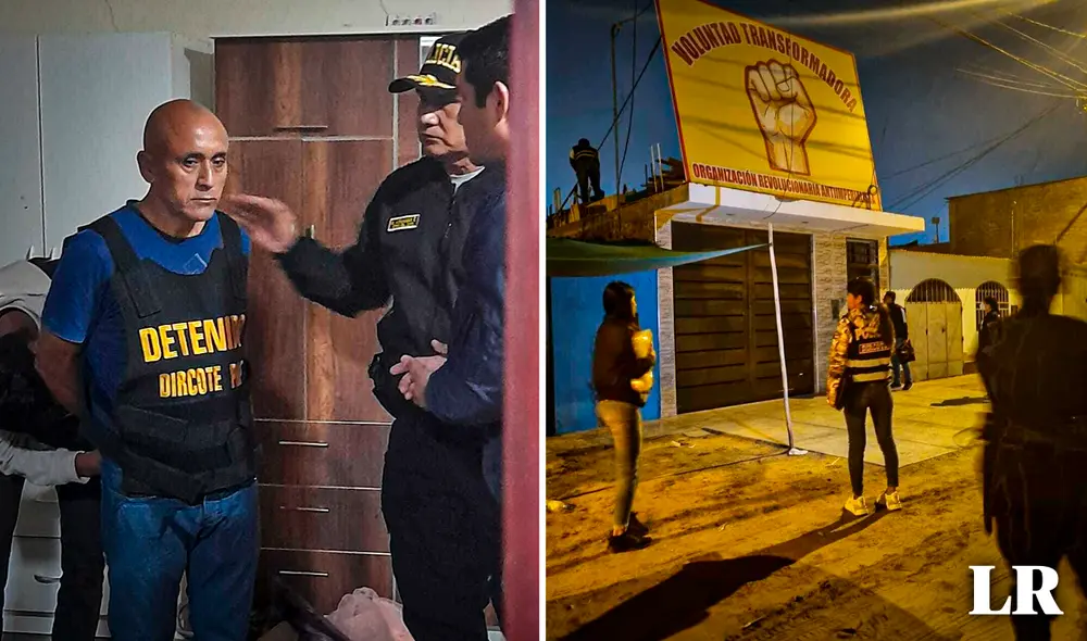 Integrantes de Voluntad Transformadora, vinculada a Sendero Luminoso, estarán detenidos 15 días. Foto: composición LR/PNP Integrantes de Voluntad Transformadora, vinculada a Sendero Luminoso, estarán detenidos 15 días. Foto: composición LR/PNP