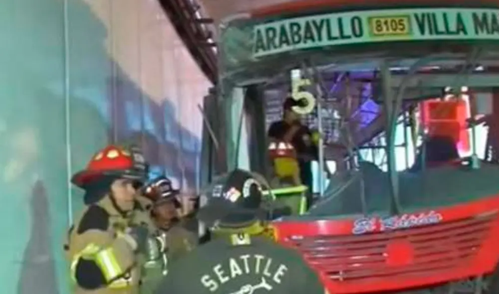 Heridos fueron trasladados a clínicas locales. Foto: captura / Tv Perú