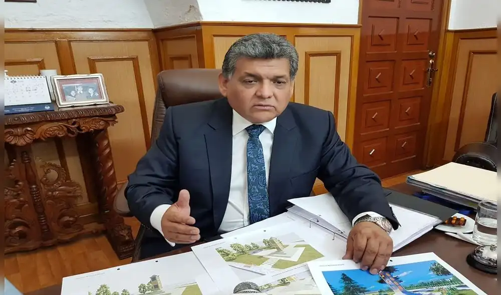 Alfredo Álvarez pidió al Congreso tomar acciones sobre el exceso de jueces provisionales. Foto: Wilder Pari/ LR - Video. Wilder Pari