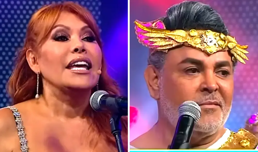 Andrés Hurtado manifestó a Magaly Medina de que la idea de la Teletón se la dio Alfredo Benavides. Foto: composición LR/ATV - Video: Magaly ATV/YouTube