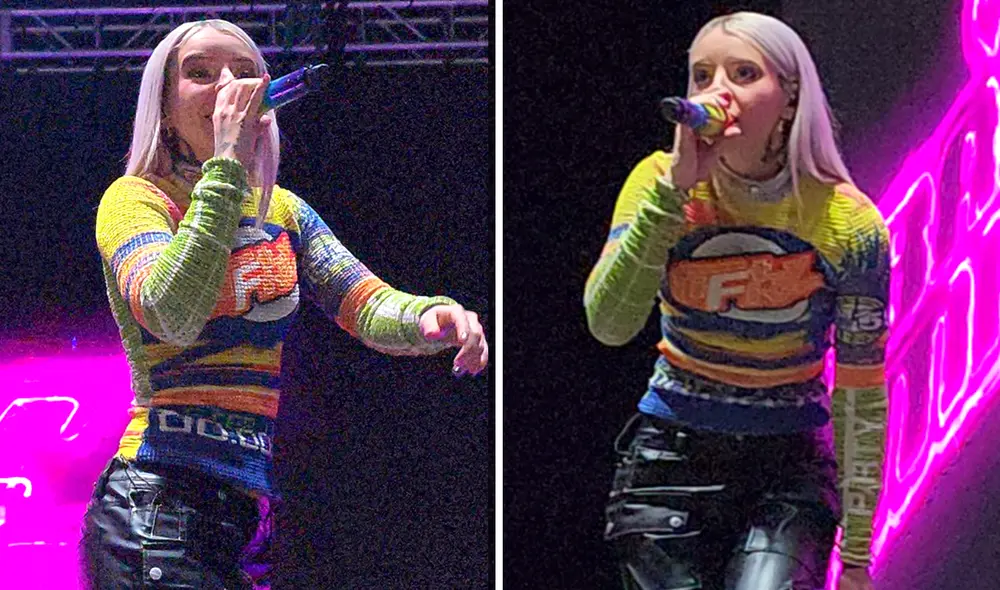 Young Miko hizo vibrar el escenario en su presentación en Lima. Foto: composición LR/Grace Mora/LR