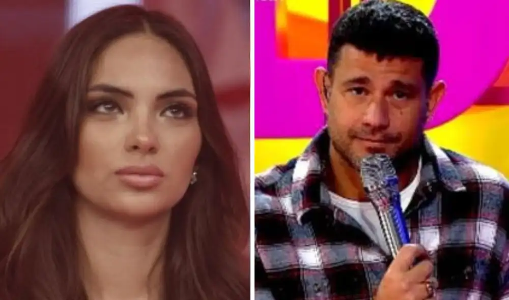 Natalie Vértiz y Yako Eskenazi conforman una de las parejas más sólidas de la farándula nacional. Foto: composición LR/captura de América TV