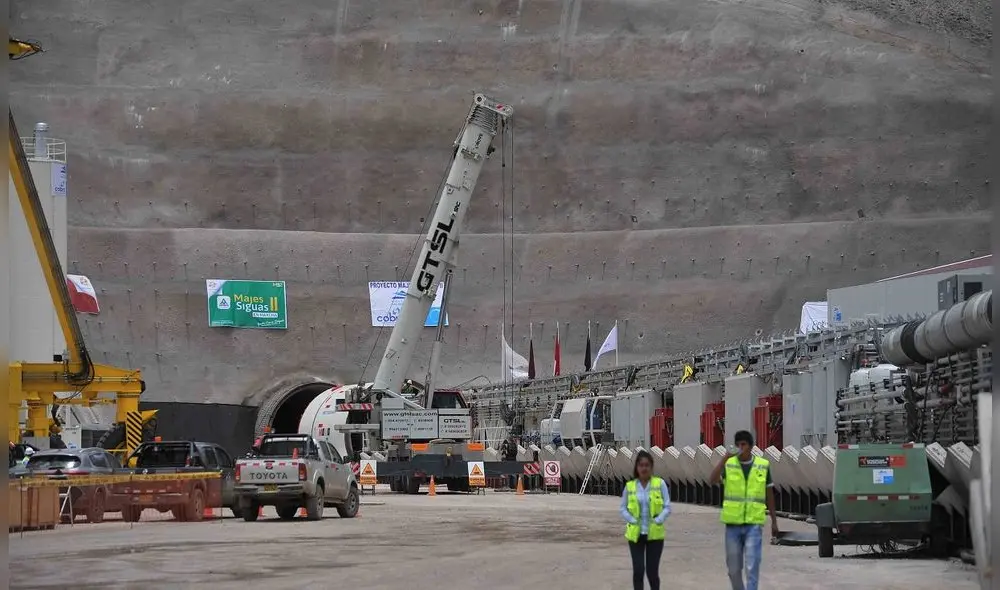 Hace cincos años están paralizadas las obras de la primera etapa del proyecto Majes II. Foto: La República