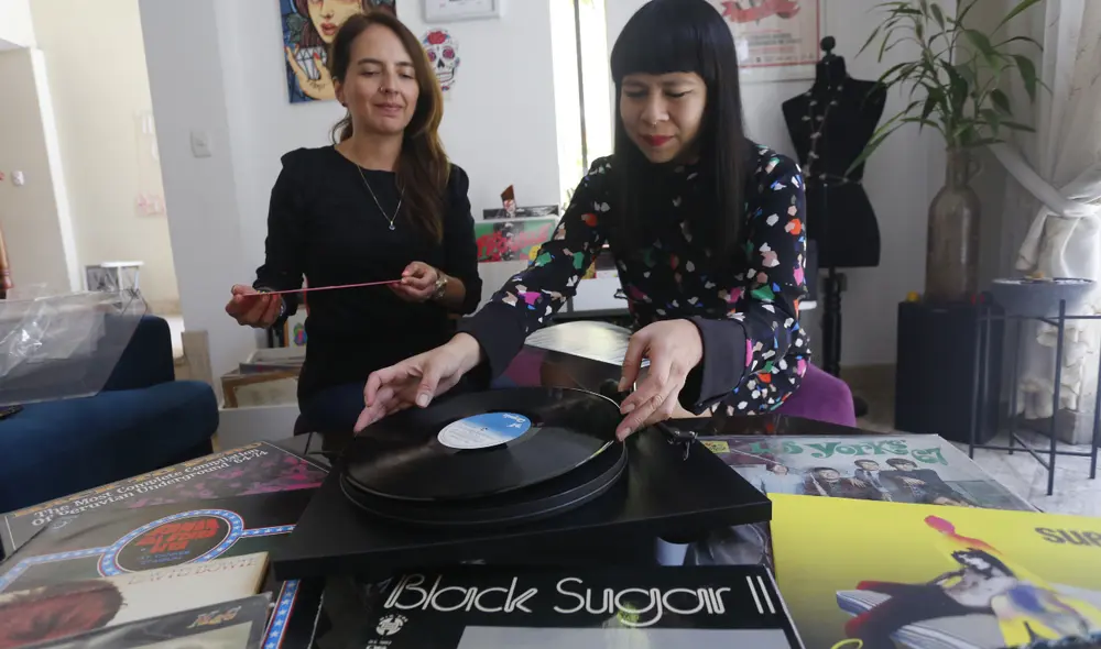 Bárbara Aréstegui y Sandy Pérez. Foto: archivo LR