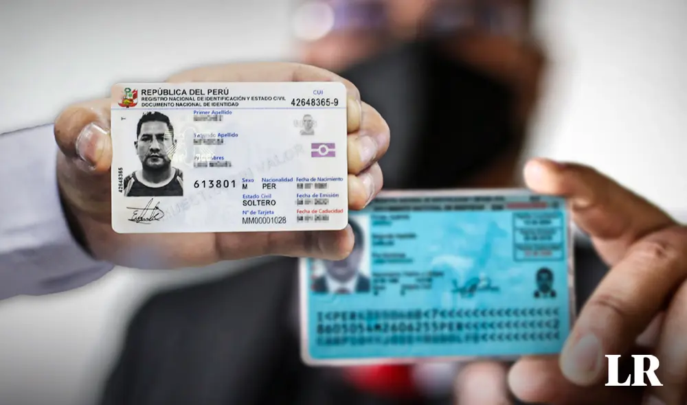 "Pronto solo emitiremos el DNI electrónico", informó Castro Pinto de la Reniec. Foto: composición LR/Alvaro Lozano