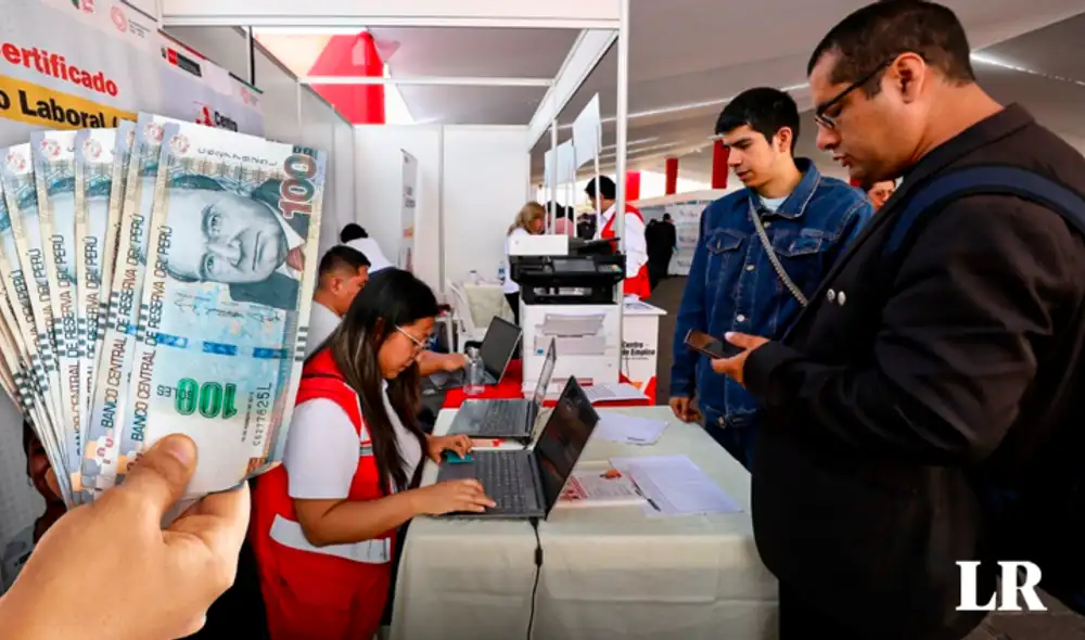 Revisa las ofertas de trabajo de las municipalidades de San Isidro, La Molina, Miraflores, el Ministerio de Educación y el Poder Judicial. Conoce los requisitos y salarios que ofrecen. Foto: composición de Álvaro Lozano/LR/Ministerio de Trabajo
