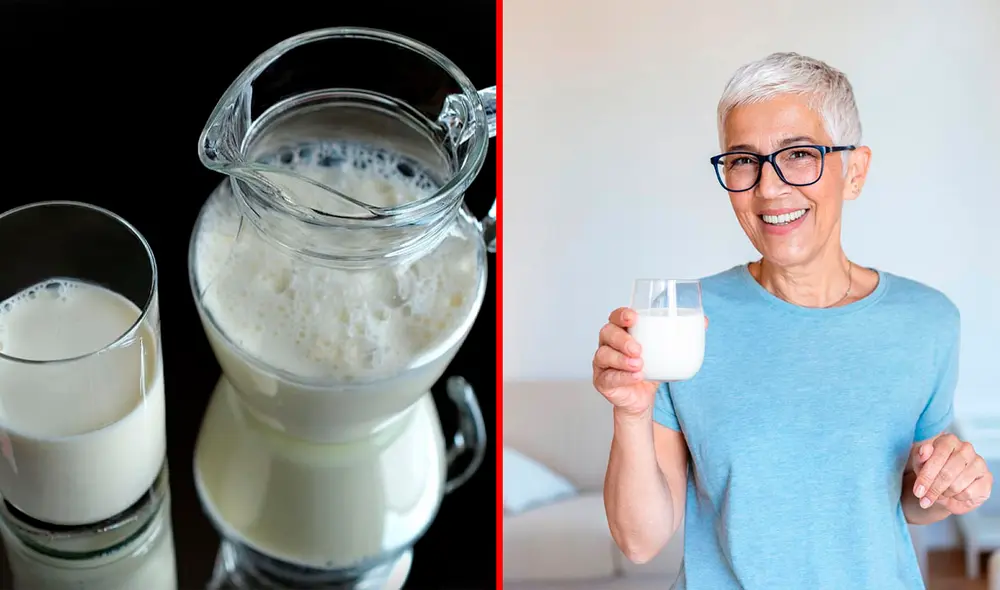 Las personas mayores suelen consumir leche deslactosada por los posibles problemas estomacales. Foto: composición LR/Pxfuel/Deconvivencia