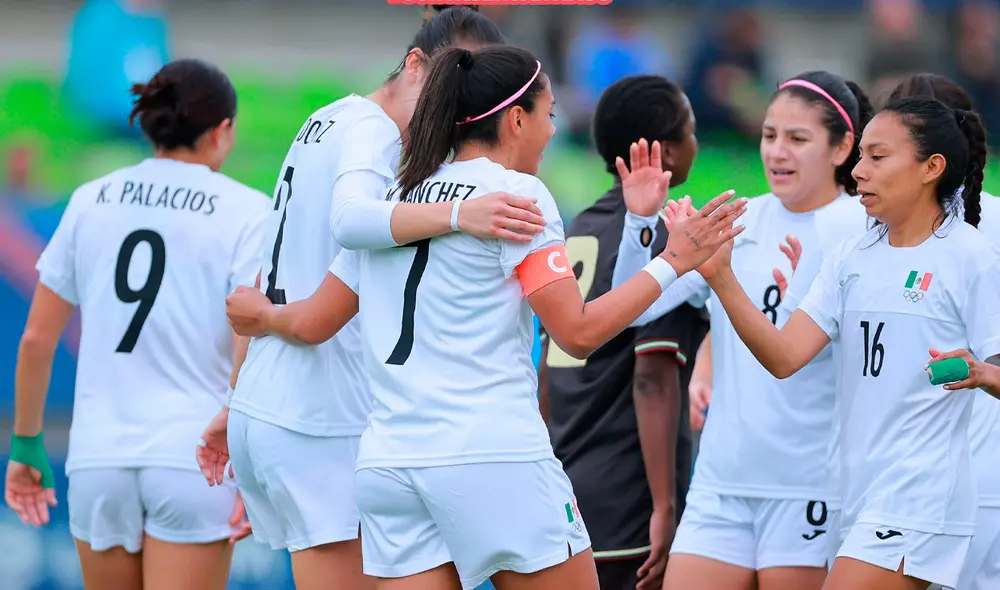 México goleo a Jamaica por el Grupo A de los Juegos Panamericanos 2023. Foto: selección mexicana México goleo a Jamaica por el Grupo A de los Juegos Panamericanos 2023. Foto: selección mexicana
