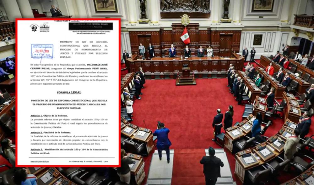 El proyecto de ley debe someterse a debate y posteriormente a votación en el Pleno. Foto: Composición LR/ Congreso El proyecto de ley debe someterse a debate y posteriormente a votación en el Pleno. Foto: Composición LR/ Congreso